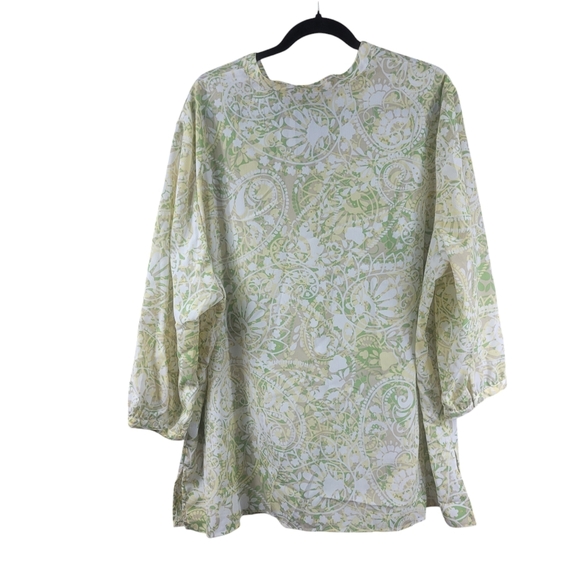 Alfred Dunner Blouse Plus Size 24W Pastel Pullover Top Sparkles New Without Tags - Picture 5 of 10